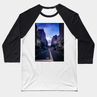 86 St, Upper West Side, Manhattan, New York City Baseball T-Shirt